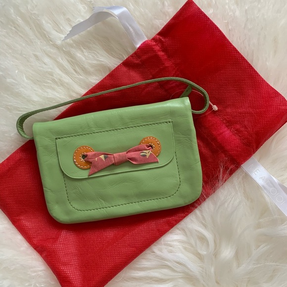 [NWT] Paul & Joe light green genuine leather purse - Picture 1 of 5